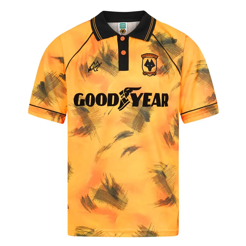 Wolverhampton Wanderers Kits Shop | 1993 Retro Home Shirt Wolves Jerseys and Gear
